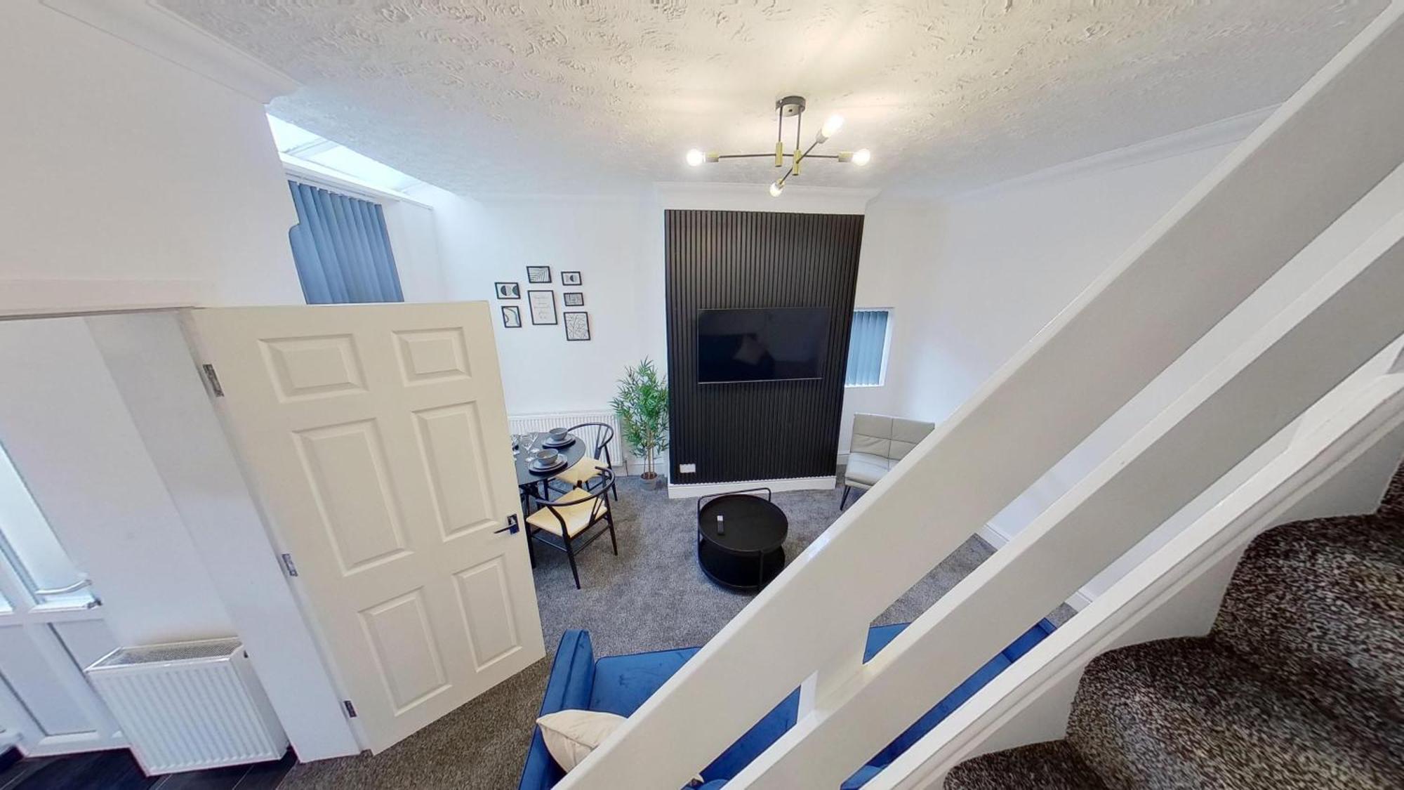 Elegant 2 Bed House Near City Centre Manchester Exterior photo